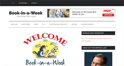 Desktop Screenshot of book-in-a-week.com